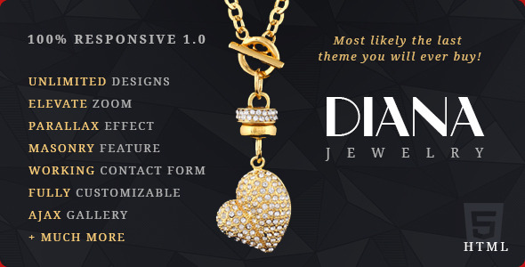 Diana e-Commerce HTML Template