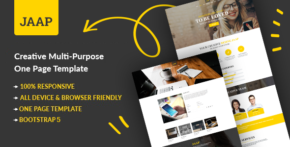 Jaap - Creative Multi-Purpose HTML Template