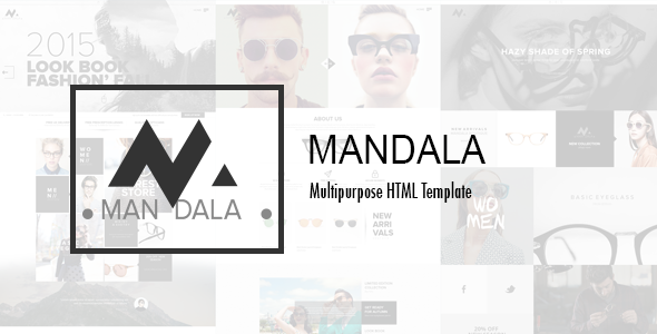 Mandala - Glasses Shop HTML Template