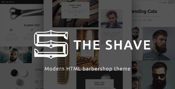 The Shave | BarberShop - Clean Cut HTML Template