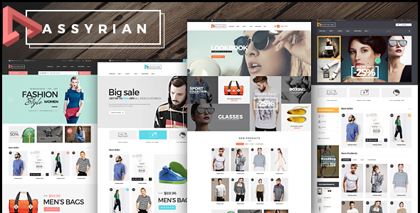 Elegant Fashion Website Template Using Bootstrap 5 - Assyrian