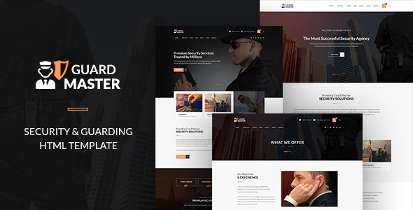 GUARD MASTER - HTML Responsive Multi-Purpose Template