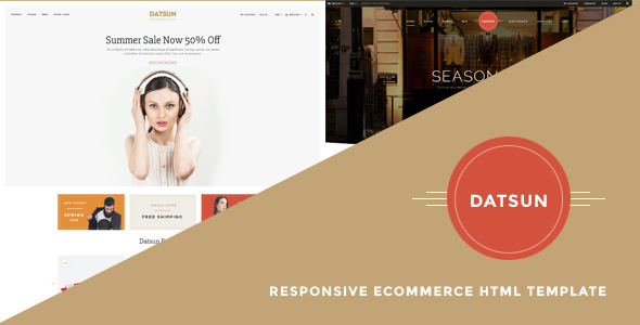 Datsun - Responsive Ecommerce Template