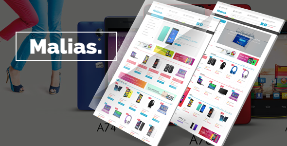 Malias - Electronics Shop eCommerce HTML Template