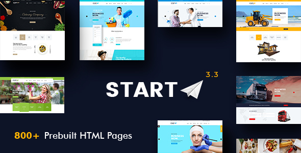 Start - Basic Business HTML5 & CSS3 Template