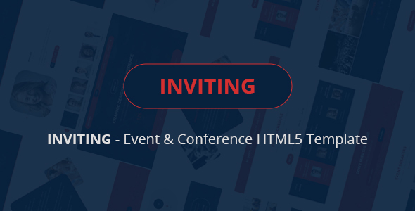 INVITING – Event & Conference HTML5 Template