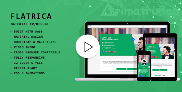 Flatrica | Material CV/Resume