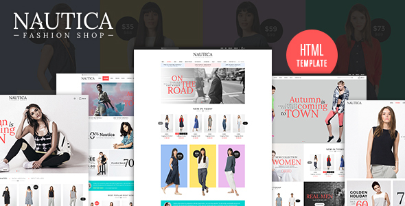 Nautica - Responsive HTML Template
