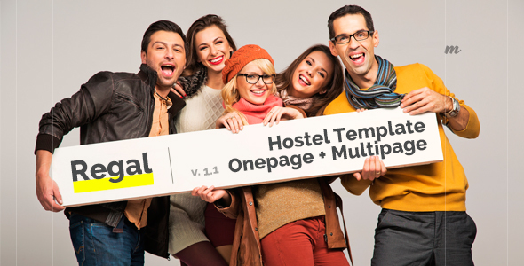 Regal - Hostel Template
