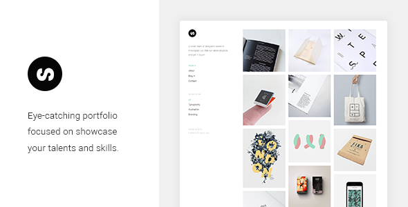 Sonex — Minimalistic Portfolio