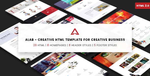 Alab - Creative Agency Template