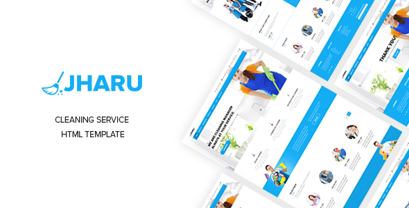 Jharu - Cleaning & Plumbing Service Responsive Template