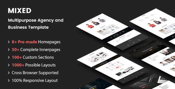 MIXED - Multipurpose Agency and Business Template