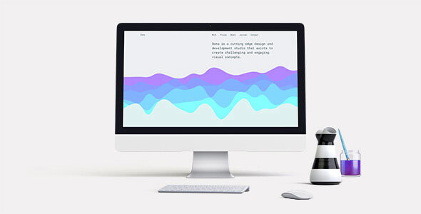 Oona — Material Design Studio Template