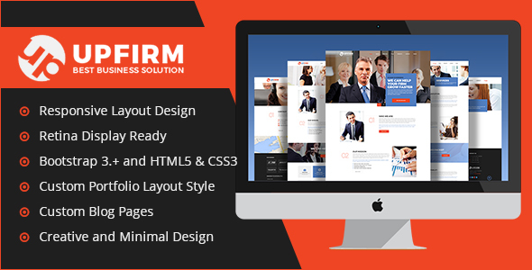 UpFirm | Multi Purpose HTML Template