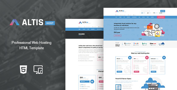 Altis - Professional Hosting HTML Template