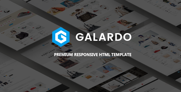 Galardo - Fashion Store HTML Template using Bootstrap