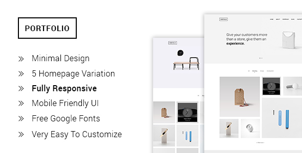 Profolio - Minimal Portfolio HTML5  Template