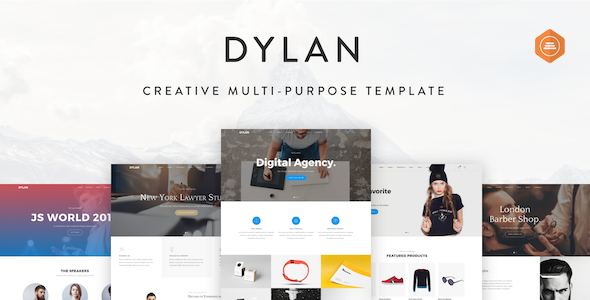 Dylan - Responsive Multi-Purpose HTML Template