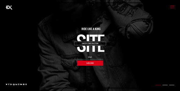 Waits || Responsive Coming Soon Page