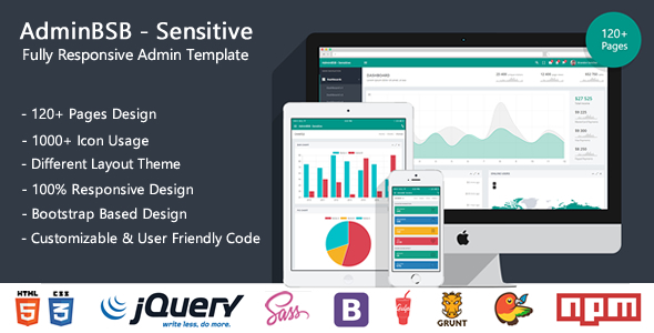 AdminBSB - Sensitive | Bootstrap Based Responsive Admin Theme