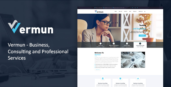 Vermun | Consulting, Business, Finance Template