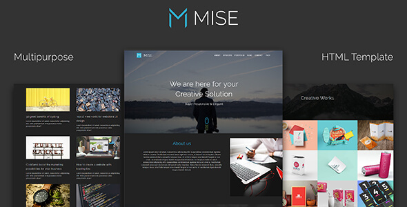 MISE_Multipurpose HTML Template