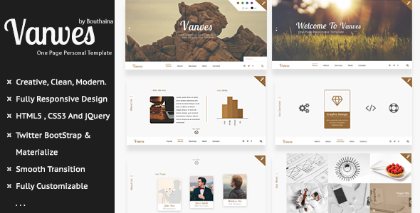 Vanves - Multipurpose Responsive Template