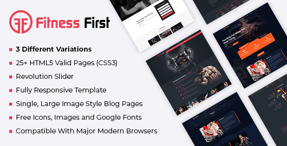 Fitness Gym Html Template