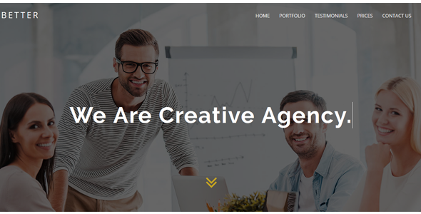 Better - Simple One Page Parallax Template