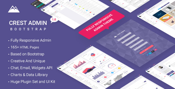 Crest - Bootstrap Admin Template