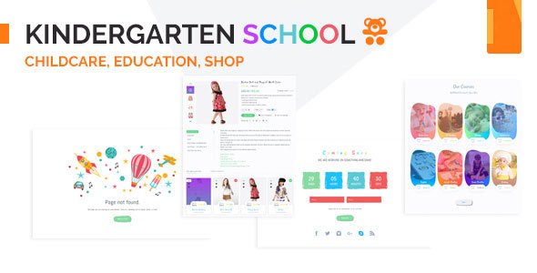Kindergarten - School & Education Institute HTML Template