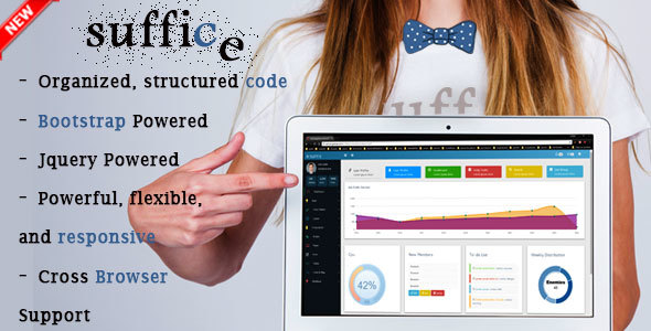 Suffie | Suffice Responsive Admin Dashboard Template