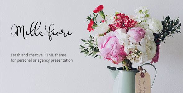 Mille Fiori - Creative Floristic Template