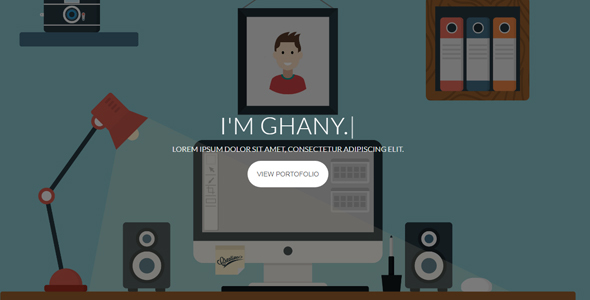 Gwenyth - Personal Website Template