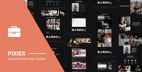 Portfolio Pixies HTML Template