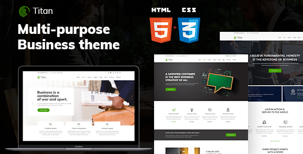 Titan - Business HTML5 Template