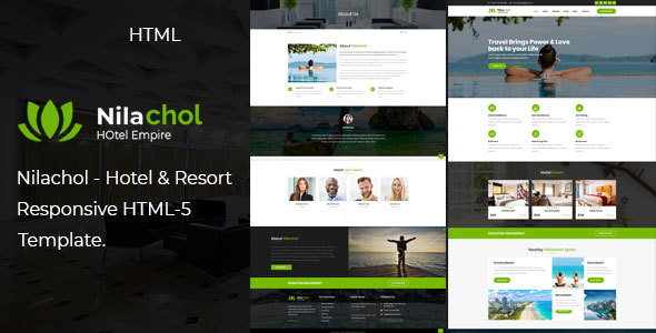 Nilachol | Hotel and Resort HTML5 Template