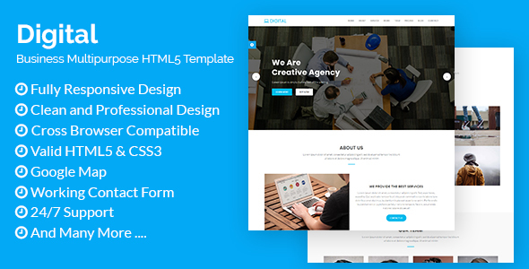 Digital - Business Multipurpose HTML5 Template