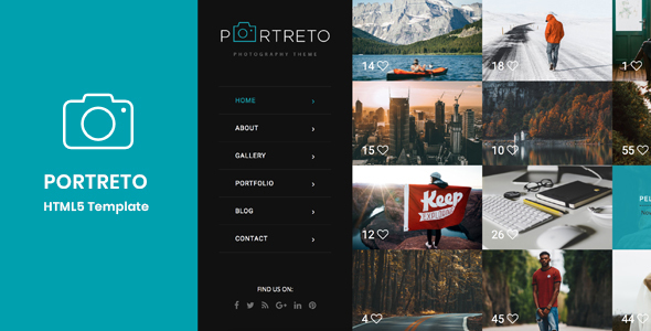 Portreto - Photography & Portfolio HTML5 Template