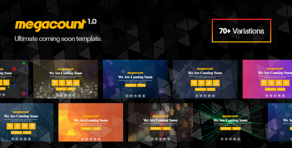 MegaCount - Coming Soon Template