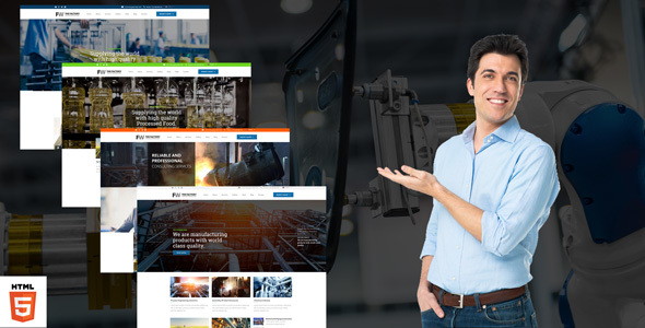 Manufacturing - Factory & Industrial Business Template