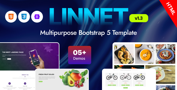 Linnet - Multipurpose Business Bootstrap 5 Template