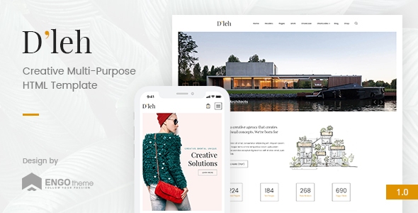 D'leh - Creative Multi-Purpose HTML Template