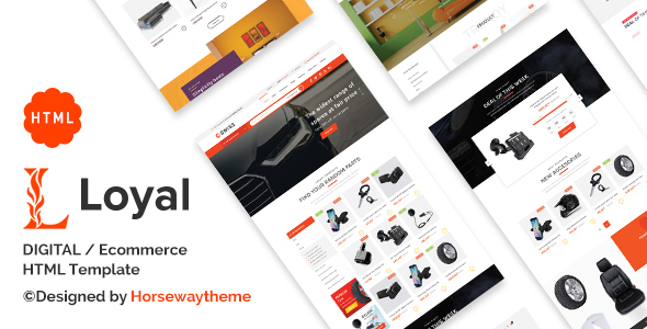 Loyal - Ecommerce HTML Template