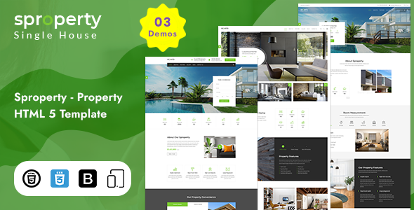 Sproperty - Single Property HTML Template