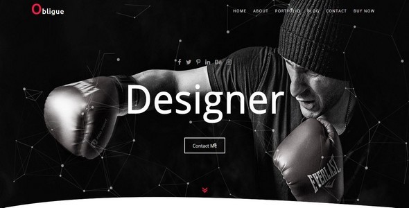 Obligue-Personal Template