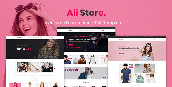 Alistore - Responsive Minimal eCommerce HTML Template