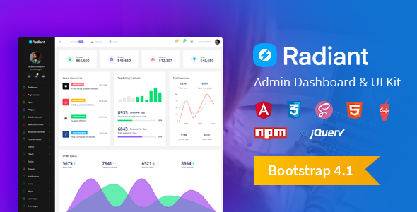 Radiant Bootstrap 5 Admin Template