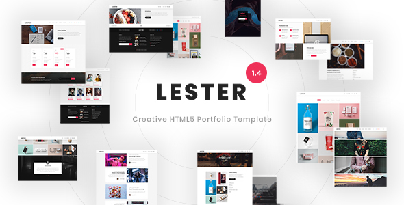 Lester - Creative HTML5 Portfolio Template